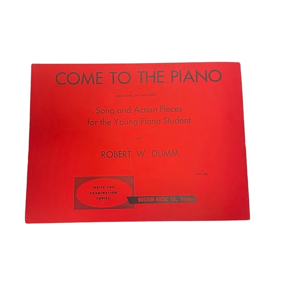 Vintage - COME TO THE PIANO - Song and Action Pieces For the Early Grades - Picture 3 of 3